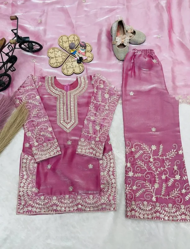 Buy Baby 244 Designer Kids Sharara Suit For Wedding Function Wholesale 2026 3 Buy Baby 244 Designer Kids Sharara Suit For Wedding Function Wholesale 2026