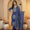 Laxmy Vol 79 Cotton Printed Festival Kurti Pant With Dupatta