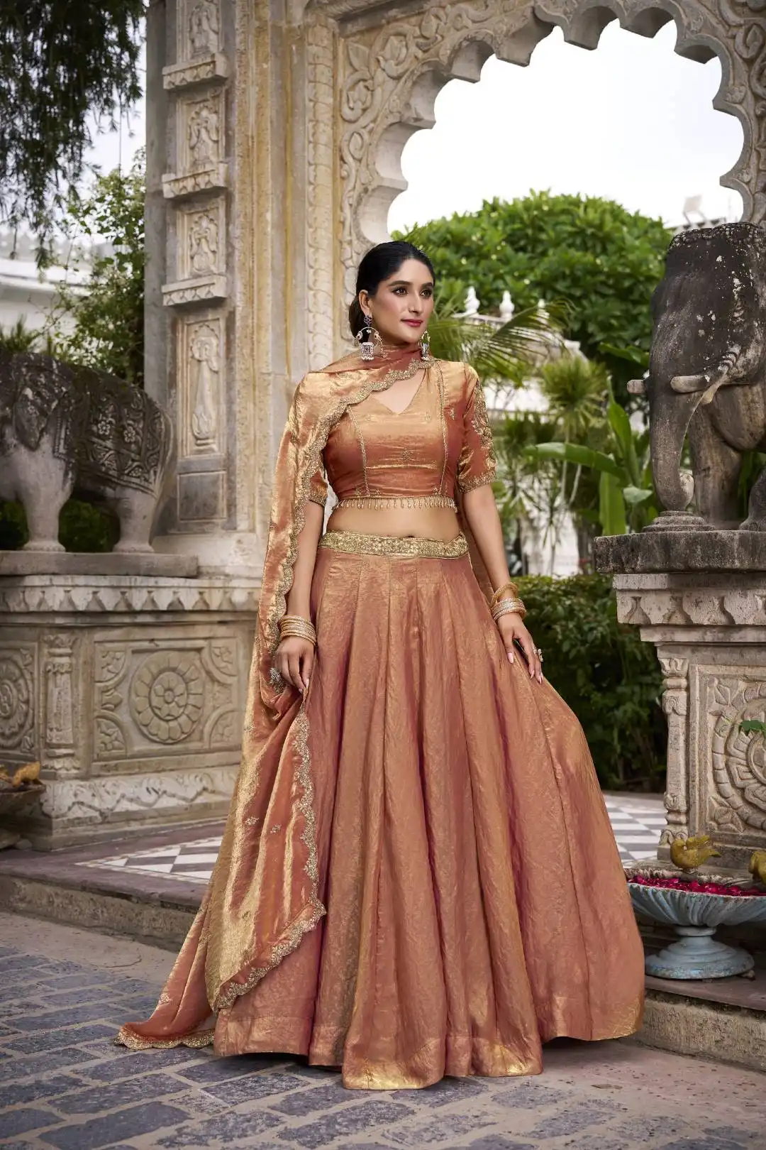 WMN 1440 Fendi lehenga Choli Collection With Embroidery Work Wholesale 9 Beautiful WMN 1440 Fendi lehenga Choli Collection With Embroidery Work Wholesale 2026