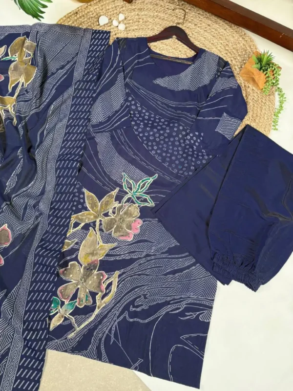 Stylish WMN Livaa Roman Silk Foral Printed Readymade Dress Wholesale 2026 4 Stylish WMN Livaa Roman Silk Foral Printed Readymade Dress Wholesale 2026