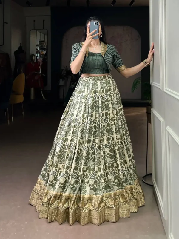 Latest WMN 1109 Lehenga Choli Manufacturers In Surat Wholesale 2026 3 Latest WMN 1109 Lehenga Choli Manufacturers In Surat Wholesale 2026