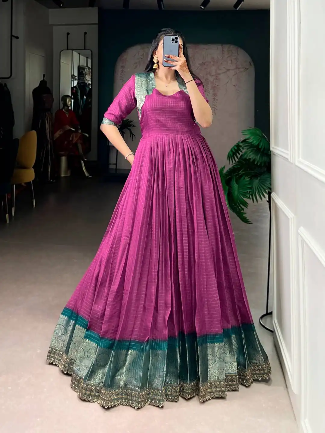 WMN 5010 Ladies Gown Wholesale Market In Surat Wholesale 5 Launching WMN 5010 Ladies Gown Wholesale Market In Surat Wholesale 2026