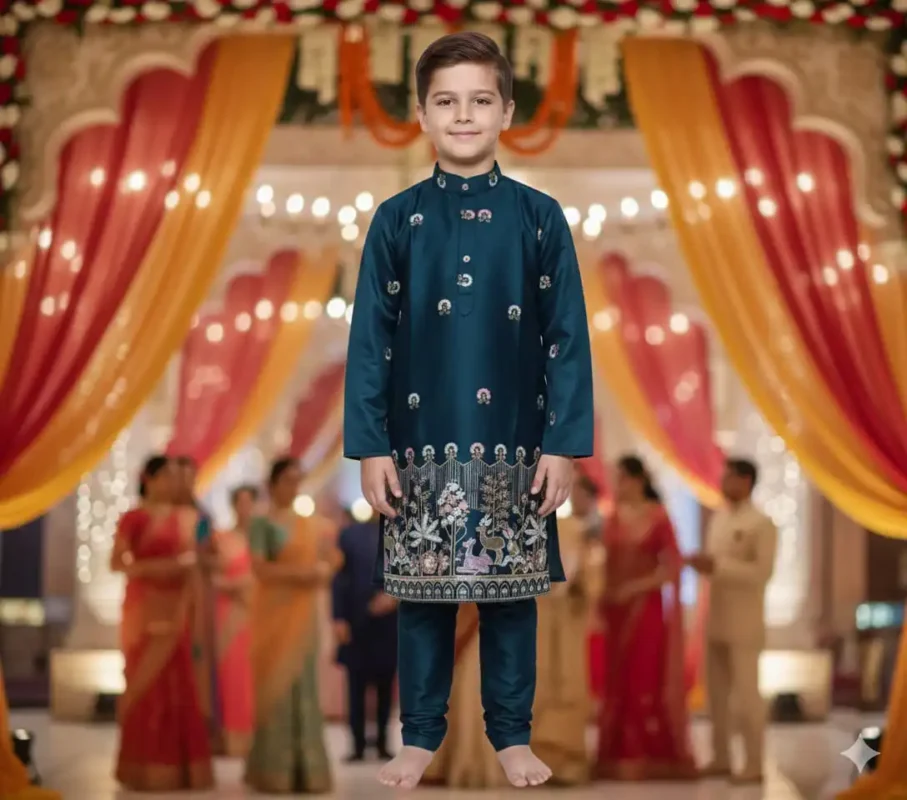 Beautiful Shyam Vol 87 Kids Wedding Function Kurta Pajama Wholesale 2026