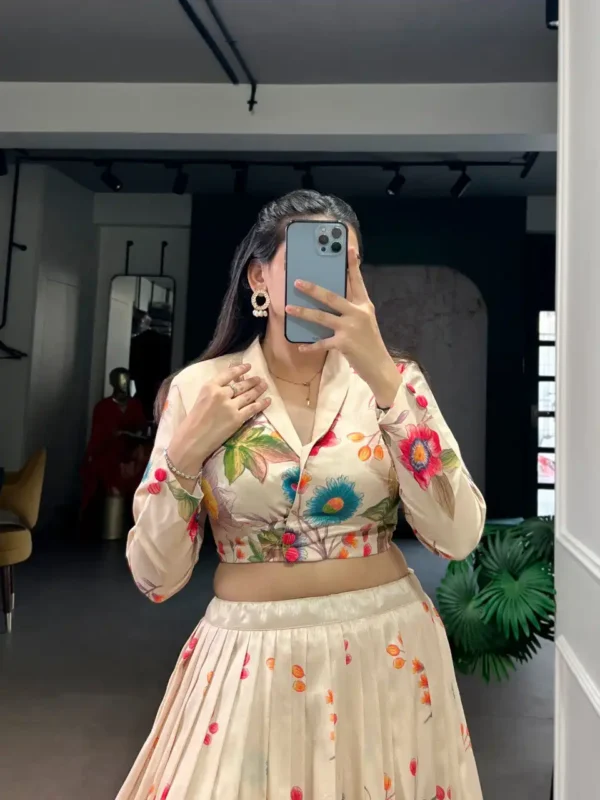 Beautiful WMN 1116 Floral Printed Co Ord Set Skirt Top Collection Wholesale 2026 3 Beautiful WMN 1116 Floral Printed Co Ord Set Skirt Top Collection Wholesale 2026