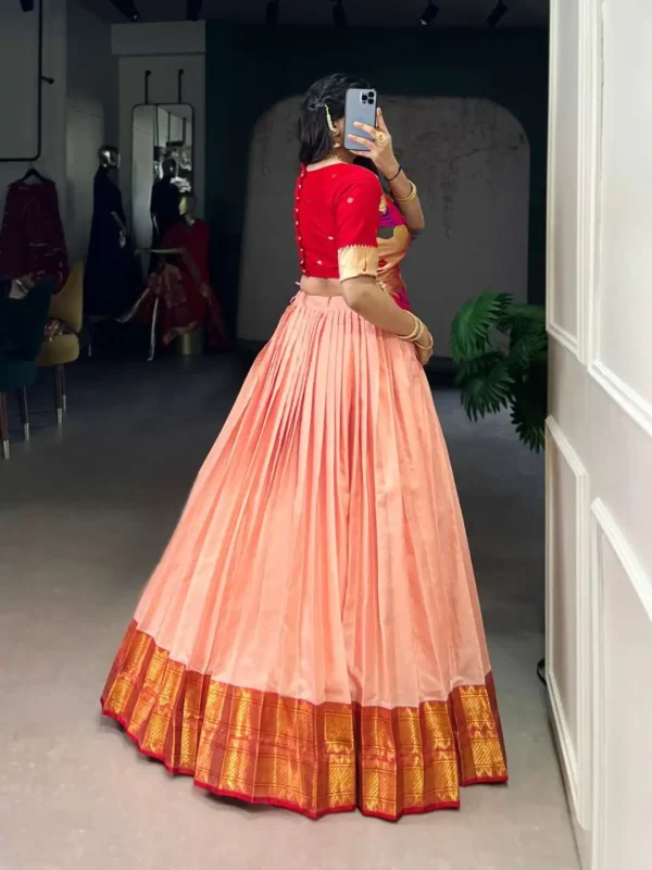 Beautiful WMN 1132 Cotton Silk Festive Wear Skirt Top 03 Pcs Set Wholesale 2026 2 Beautiful WMN 1132 Cotton Silk Festive Wear Skirt Top 03 Pcs Set Wholesale 2026