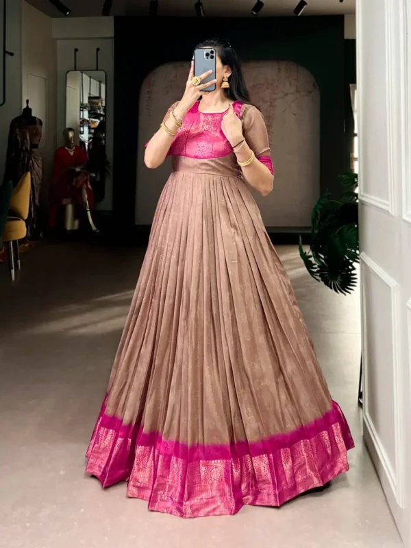 Stylish WMN 5012A Gown Wholesale Market In Surat Wholesale 2026 6 Stylish WMN 5012A Gown Wholesale Market In Surat Wholesale 2026