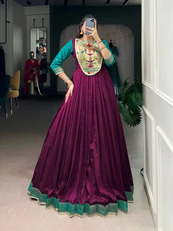 Launching WMN 5304 Designer Gown Wholesale Market In Surat Wholesale 2026