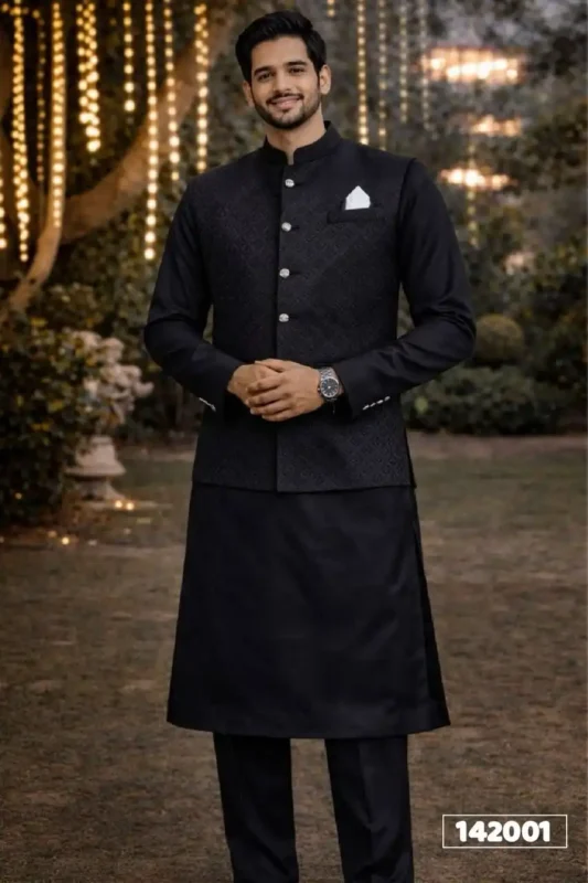 Stylish Shyam Vol 92 Wedding Kurta Pajama With Koti Collection Wholesale 2026 4 Stylish Shyam Vol 92 Wedding Kurta Pajama With Koti Collection Wholesale 2026