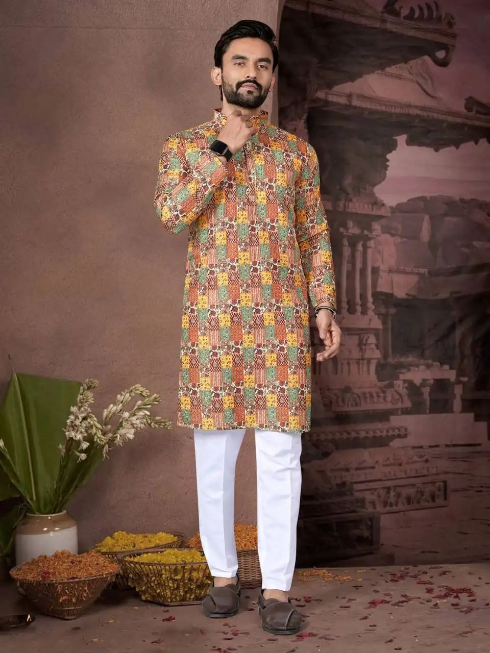 Shyam Vol 95 Multi Printed Occasion Kurta Pajama For Men Wholesale 10 Latest Shyam Vol 95 Multi Printed Occasion Kurta Pajama For Men Wholesale 2026