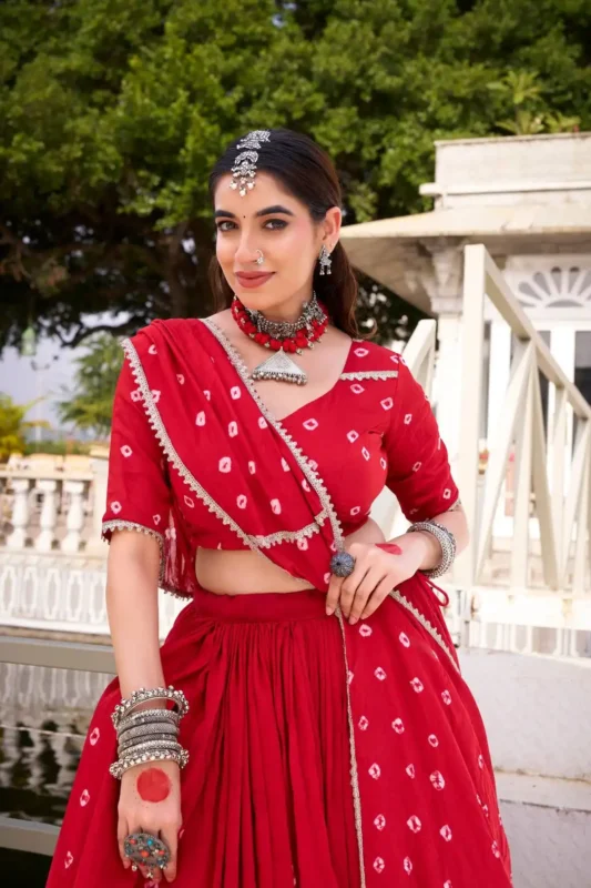 Launching WMN Roop 1663 Chanderi Bandhej Print Lehenga Choli Wholesale 2026 5 Launching WMN Roop 1663 Chanderi Bandhej Print Lehenga Choli Wholesale 2026