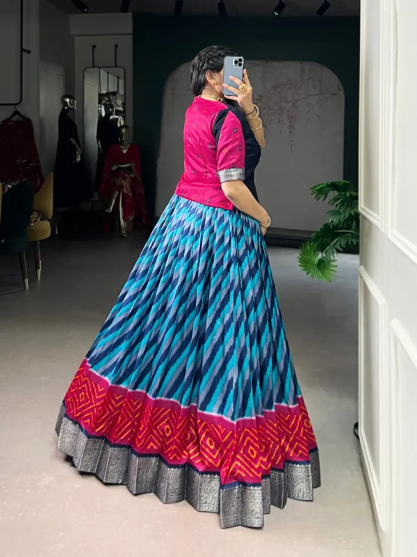 Beautiful WMN 1107 Tasar Silk Lehenga Short Top Collection Wholesale 2026