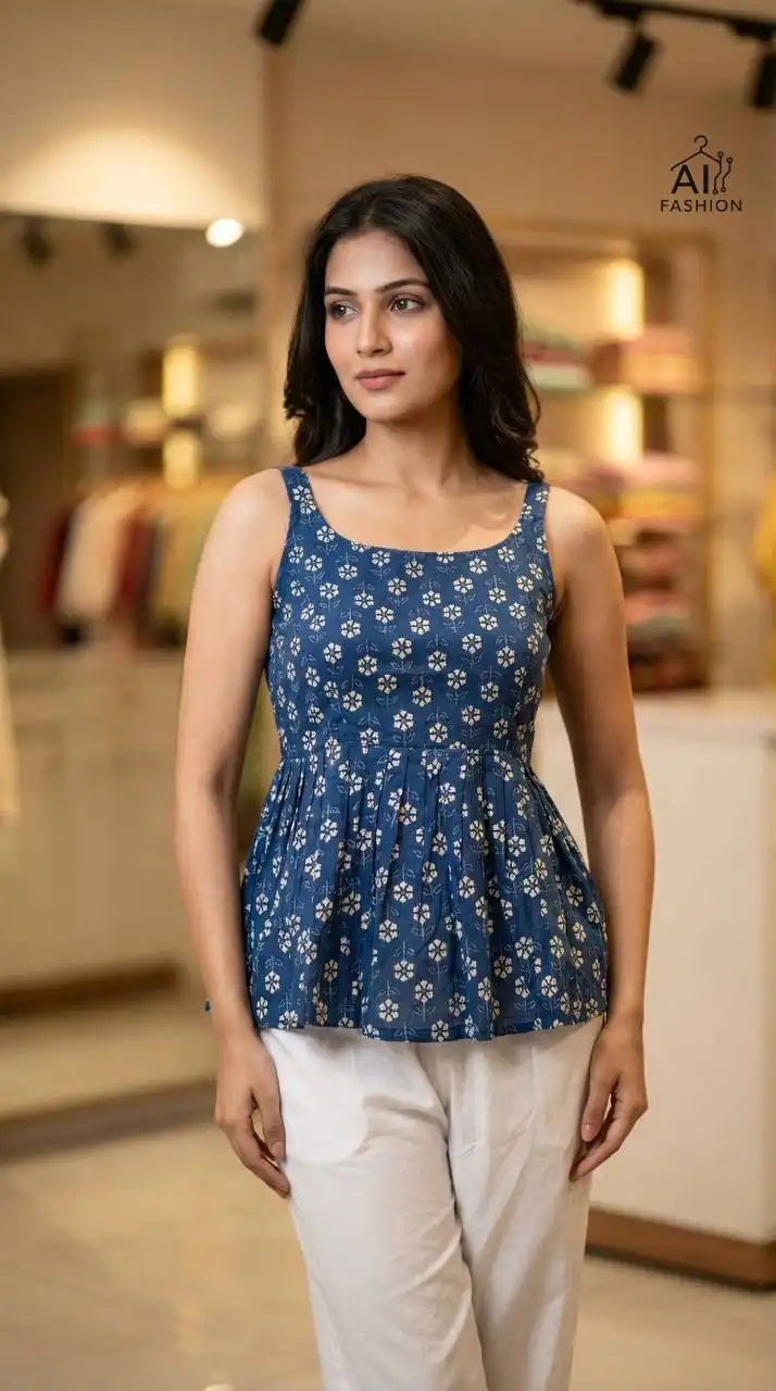 SS2016 Vol 18 Cotton Printed Short Kurti Wholesale Market