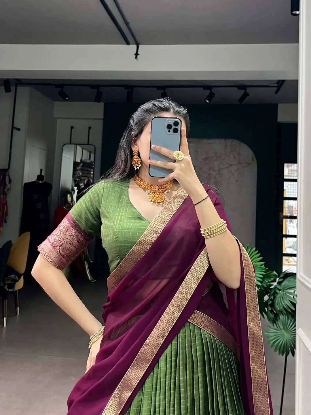 WMN 2045 Dola Chex Zari Weaving Occasion Lehenga Choli Wholesale 4 Latest WMN 2045 Dola Chex Zari Weaving Occasion Lehenga Choli Wholesale 2026