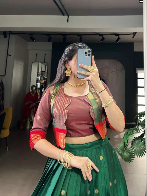 Launching WMN 1133 Poly Cotton Festive Lehenga Choli 04 Pcs Set Wholesale 2026 2 Launching WMN 1133 Poly Cotton Festive Lehenga Choli 04 Pcs Set Wholesale 2026