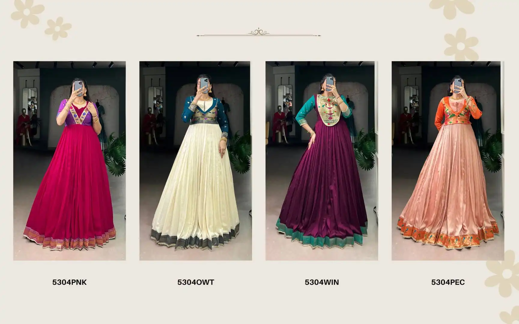 WMN 5304 Designer Gown Wholesale Market In Surat Wholesale 8 Launching WMN 5304 Designer Gown Wholesale Market In Surat Wholesale 2026