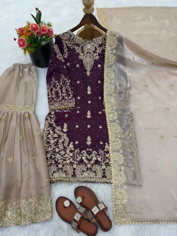 Stylish Sabina 1702 Wedding Sharara Suit For Women Wholesale 2026