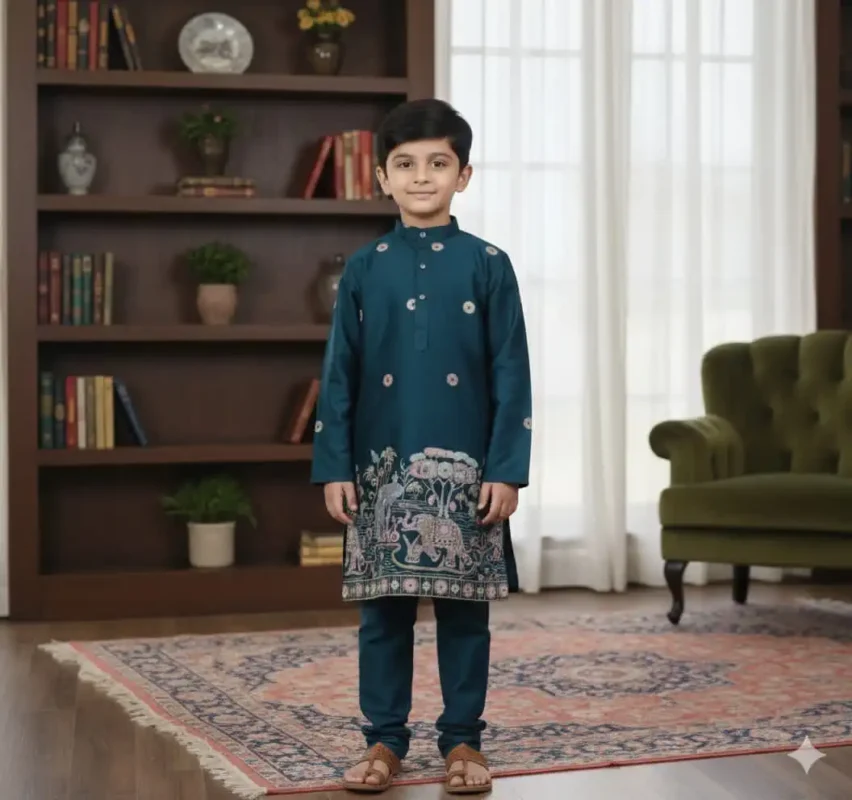 Latest Shyam Vol 83 Kids Wedding Kurta Pajama Daman Work Wholesale 2026