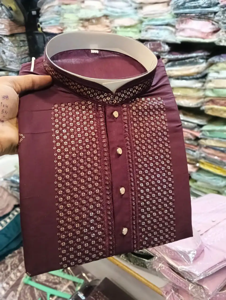 Shyam Vol 94 Embroidery Gala Work Festival Kurta Pajama