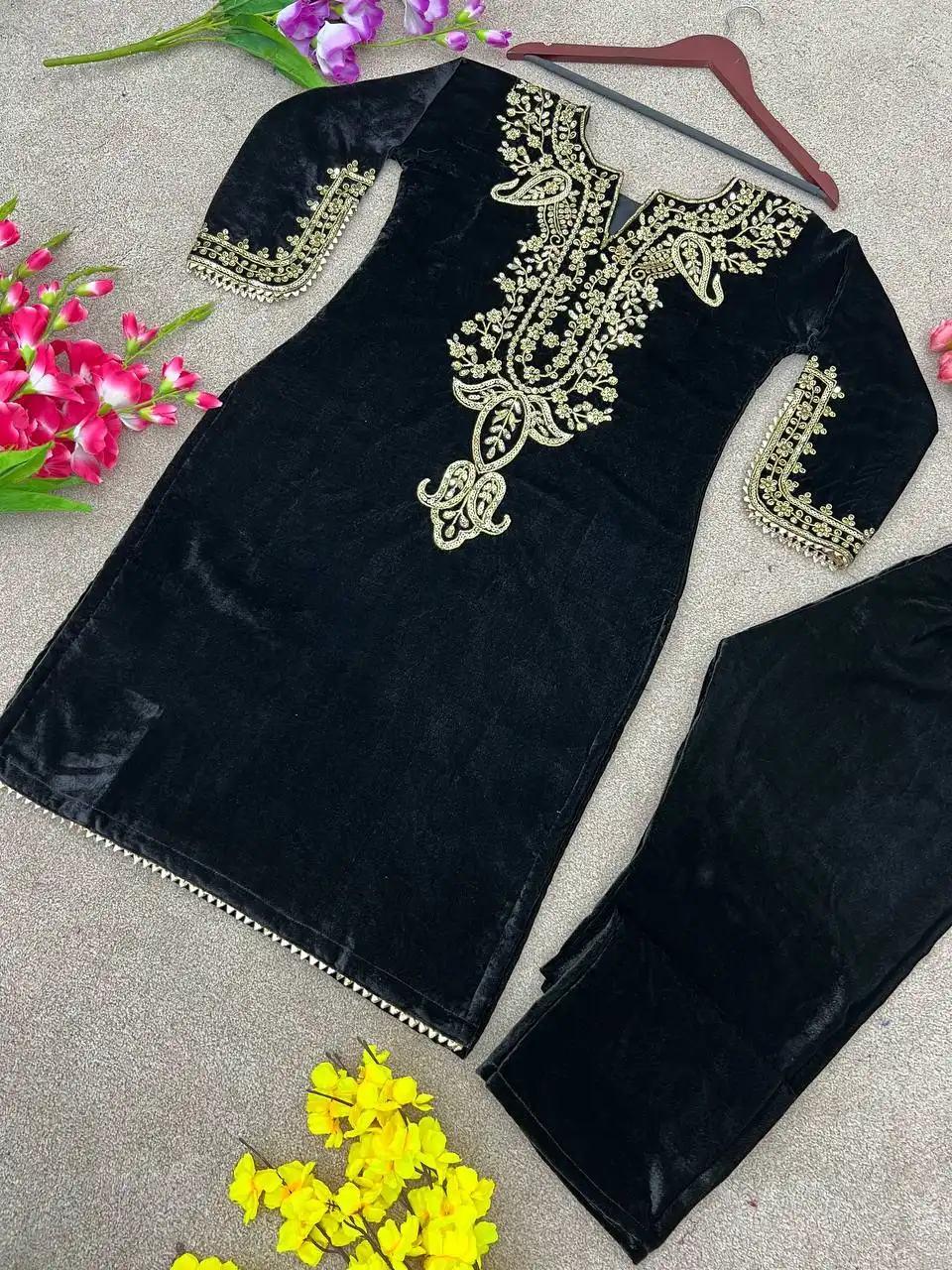 Sabina 5104 Viscose Velvet Co Ord Set 04 Pcs Set Wholesale 7 Buy Sabina 5104 Viscose Velvet Co Ord Set 04 Pcs Set Wholesale 2026