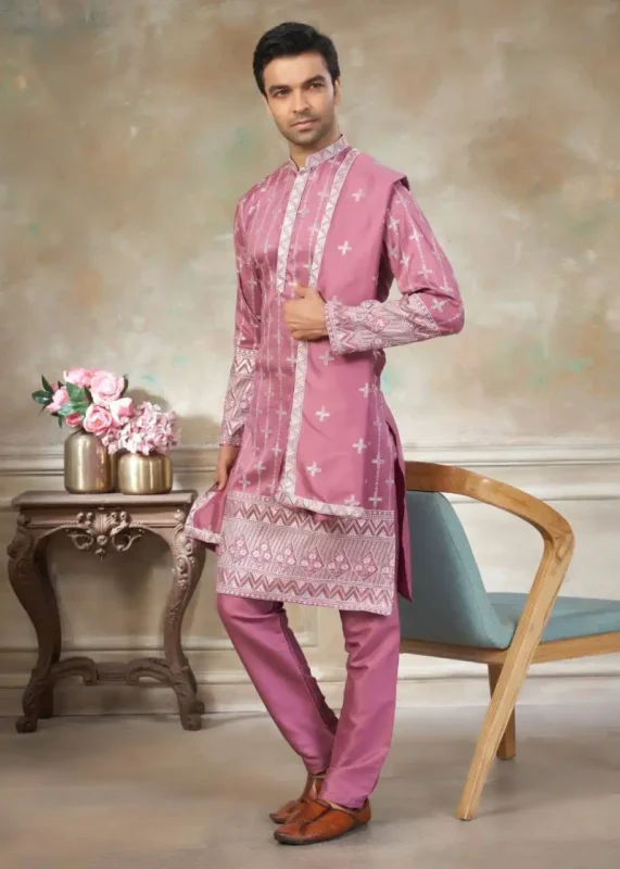 Launching Shyam Vol 85 Wedding Kurta Pajama With Dupatta For Men Wholesale 2026