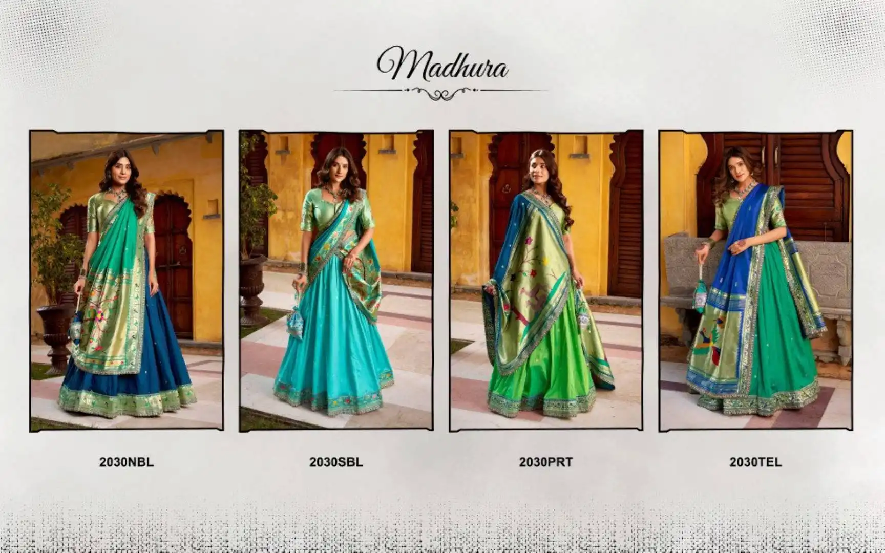 WMN 2030A Paithani Lehenga Choli For Women Wholesale 10 Latest WMN 2030A Paithani Lehenga Choli For Women Wholesale 2026