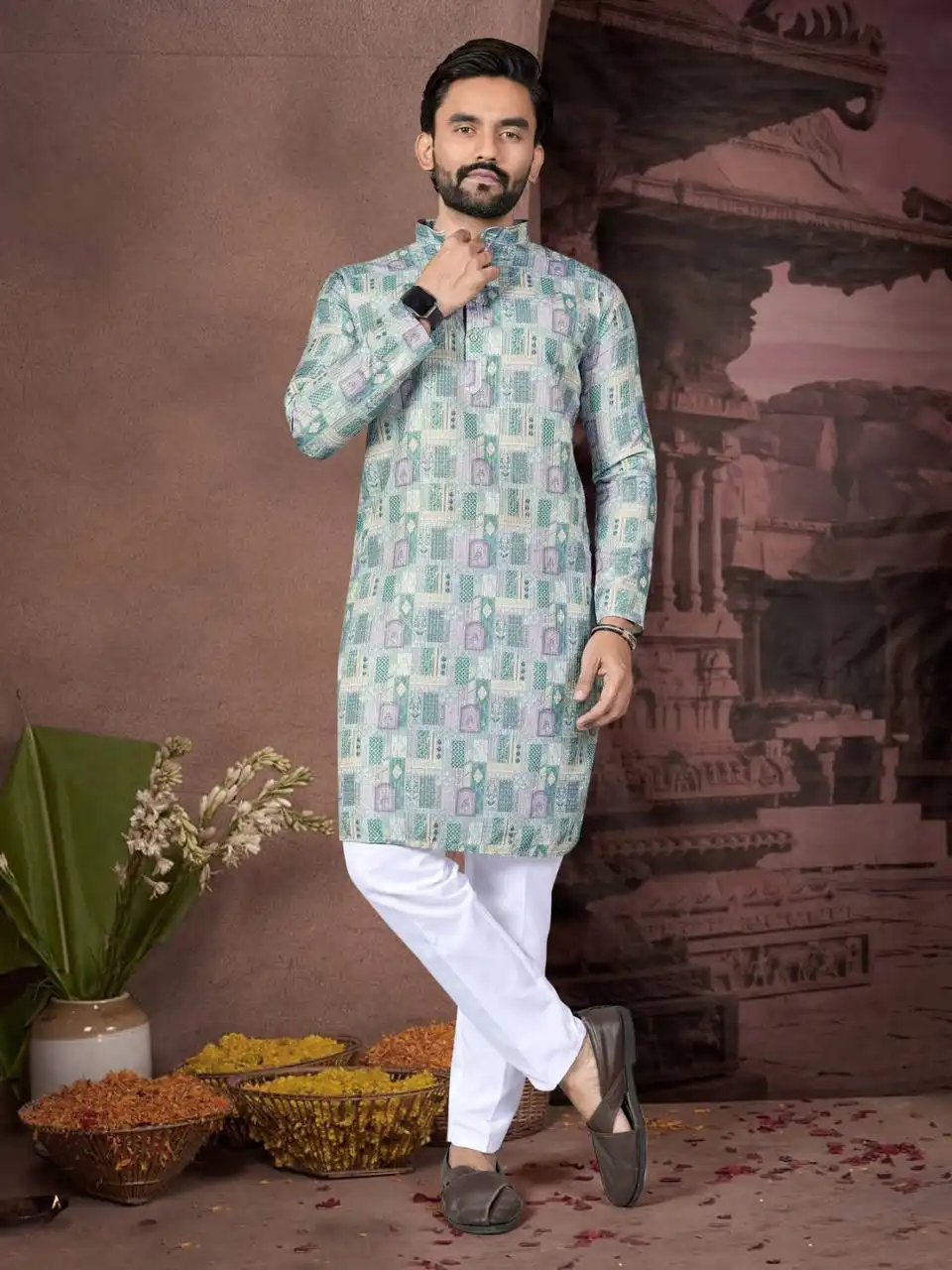 Shyam Vol 95 Multi Printed Occasion Kurta Pajama For Men Wholesale 7 Latest Shyam Vol 95 Multi Printed Occasion Kurta Pajama For Men Wholesale 2026