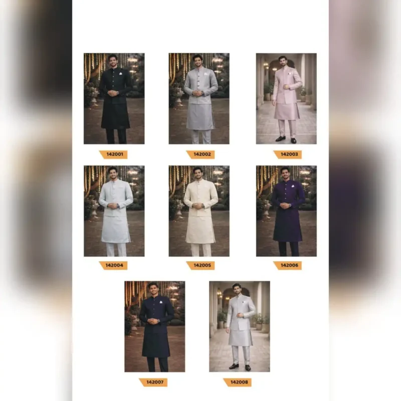 Stylish Shyam Vol 92 Wedding Kurta Pajama With Koti Collection Wholesale 2026 9 Stylish Shyam Vol 92 Wedding Kurta Pajama With Koti Collection Wholesale 2026