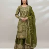 Sabina 1697 Silk Designer Mehndi Occasion Readymade Dress