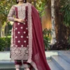 Sabina 1698 Silk Sequence Embroidery Readymade Dress