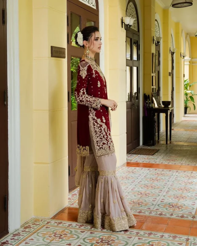 Beautiful Sabina 1699 Faux Georgette Eid Festival Readymade Dress Wholesale 2026