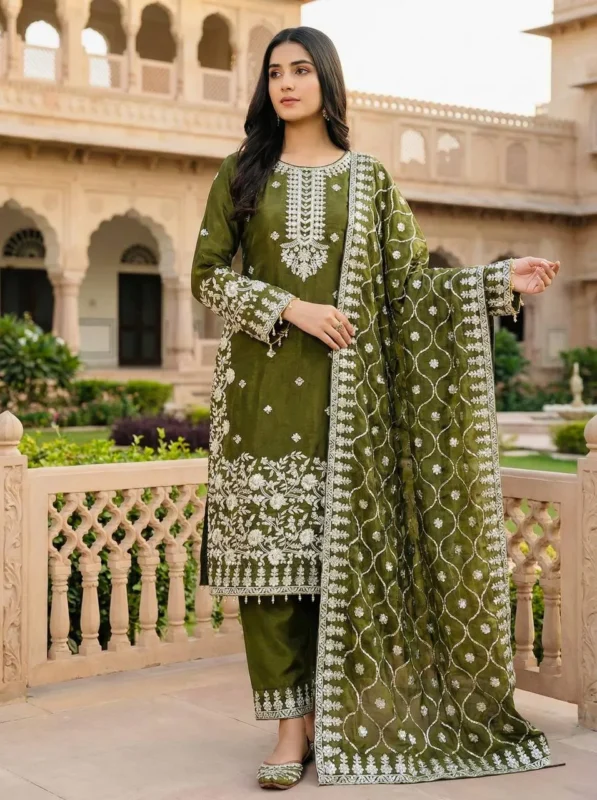 Buy Sabina 5320 Silk Embroidery Mehndi Occasion Readymade Dress Wholesale 2026 3 Buy Sabina 5320 Silk Embroidery Mehndi Occasion Readymade Dress Wholesale 2026