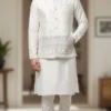 Shyam Vol 61 Heavy Silk Wedding Kurta Pajama With Koti Men’s Wear