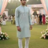 SS2016 Silk Designer Kurta Pajama Men’s Wear