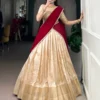 WMN 1031 Handloom Zari Waving Work Lehenga Choli