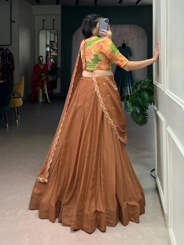 Buy WMN 1068 Chocolate Crush Designer Lehenga Choli Wholesale 2026