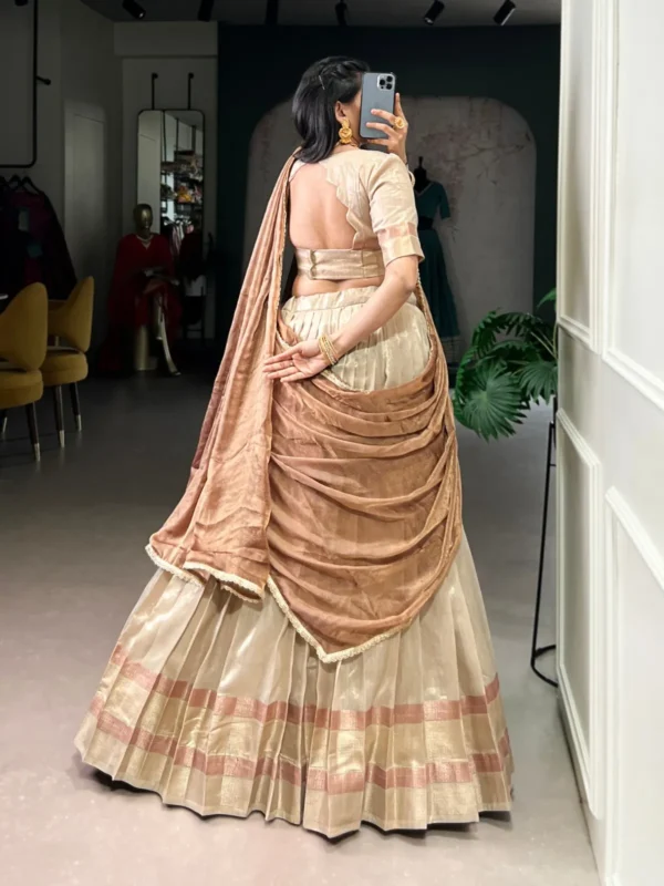 Buy WMN 2025 Dupion Silk Lehenga Choli With Zari Weaving Wholesale 2026