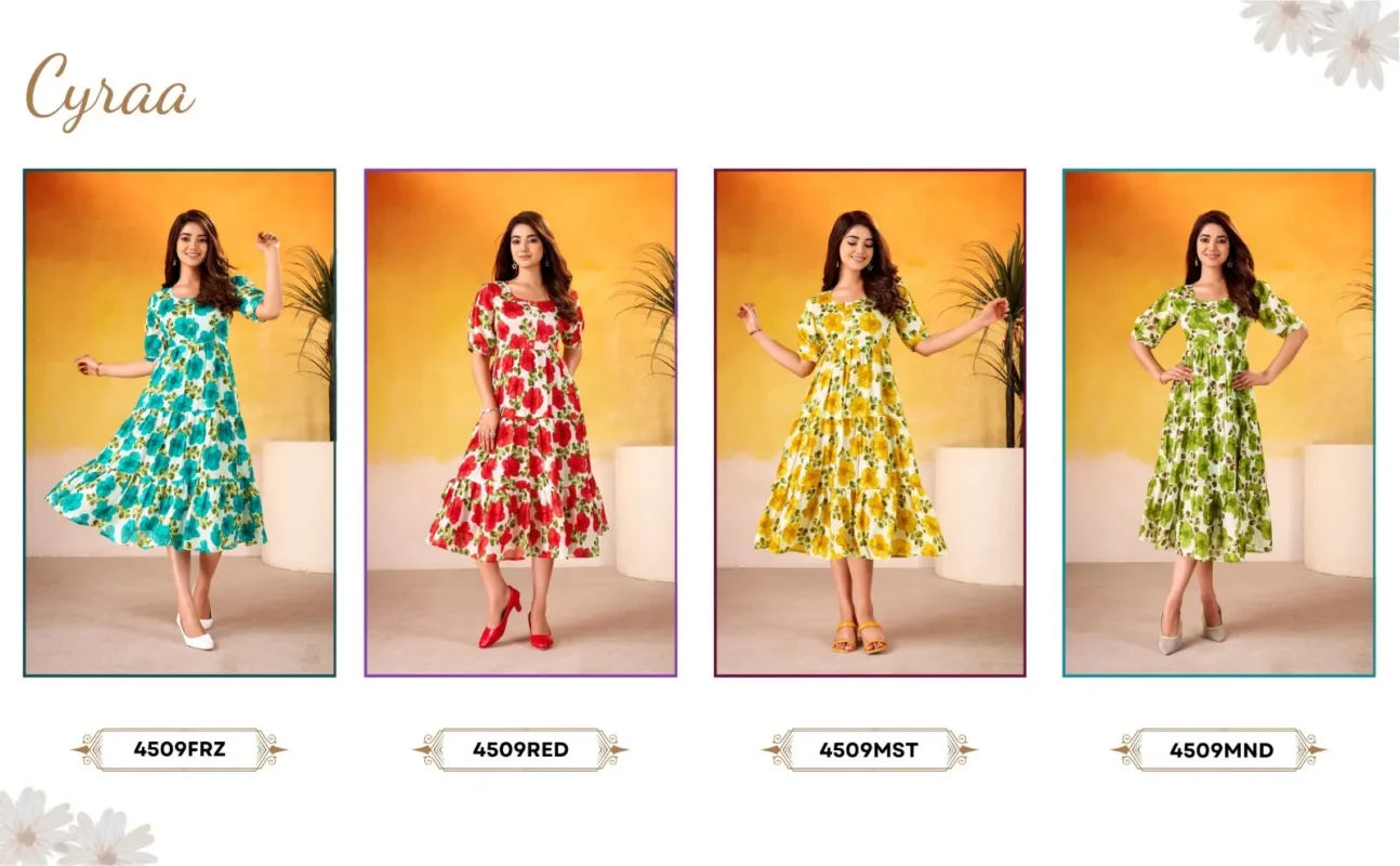 Beautiful WMN 4509 Vichritra Silk Floral Printed Kurti Below 1000 Wholesale 2026 7 Beautiful WMN 4509 Vichritra Silk Floral Printed Kurti Below 1000 Wholesale 2026