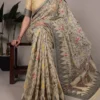 WMN 7414A Poly Cotton Printed Saree Below 1000 Sarees