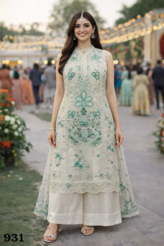 Latest Mrudangi Aafreen Chiffon Embroidered Sequence Worked Top Bottom Dupatta Collection Wholesale 2026
