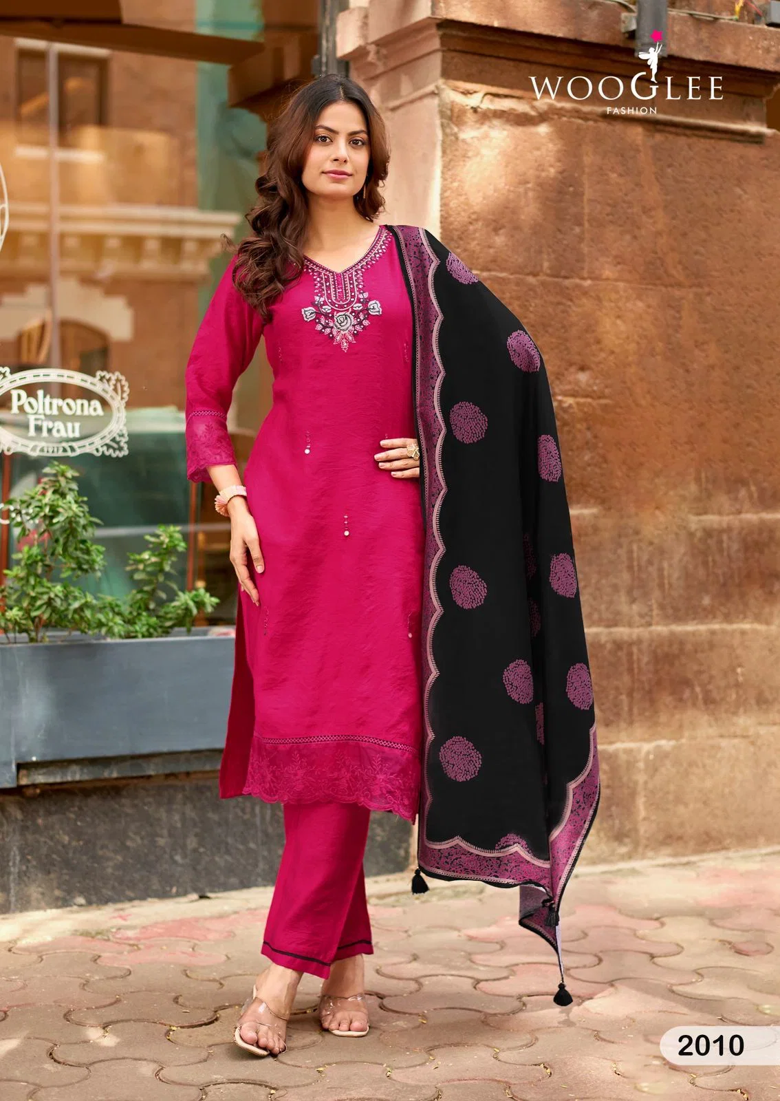 Wooglee Ehsaas Vol 2 Viscose Thread Worked Kurti With Bottom Dupatta Wholesale 8 Buy Wooglee Ehsaas Vol 2 Viscose Thread Worked Kurti With Bottom Dupatta Wholesale 2026