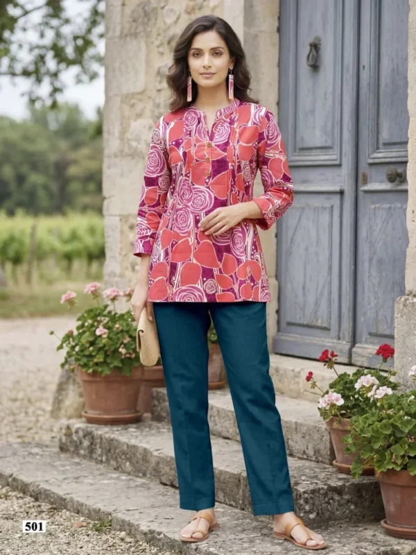 Buy Tips And Tops Victoria Vol 5 Cotton Printed Fancy Short Top Collection Wholesale 2026 2 Buy Tips And Tops Victoria Vol 5 Cotton Printed Fancy Short Top Collection Wholesale 2026