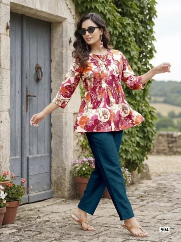 Buy Tips And Tops Victoria Vol 5 Cotton Printed Fancy Short Top Collection Wholesale 2026 4 Buy Tips And Tops Victoria Vol 5 Cotton Printed Fancy Short Top Collection Wholesale 2026