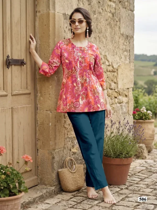 Buy Tips And Tops Victoria Vol 5 Cotton Printed Fancy Short Top Collection Wholesale 2026 7 Buy Tips And Tops Victoria Vol 5 Cotton Printed Fancy Short Top Collection Wholesale 2026