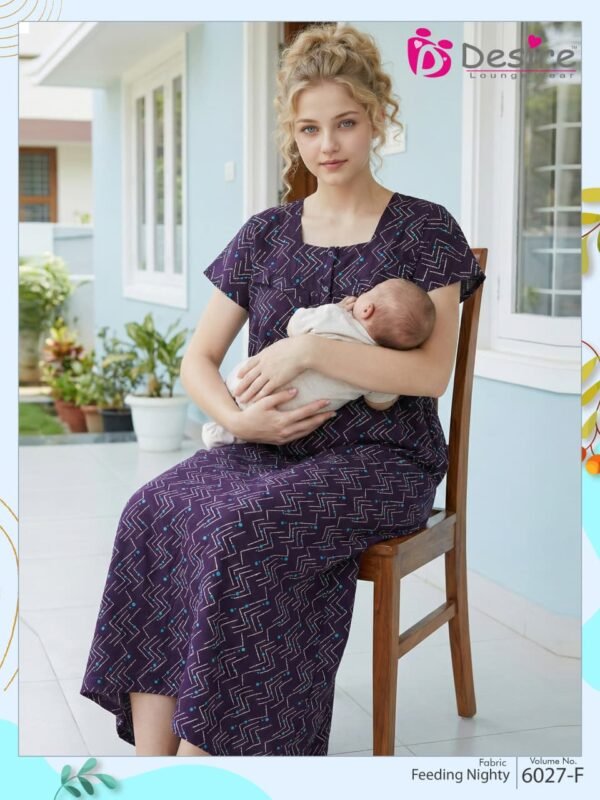 Launching Desire Feeding Nighty Vol 6027 Cotton Printed Daily Wear Nighty Collection Wholesale 2026 5 Launching Desire Feeding Nighty Vol 6027 Cotton Printed Daily Wear Nighty Collection Wholesale 2026
