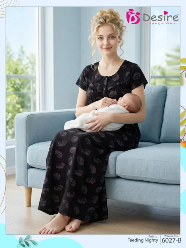 Launching Desire Feeding Nighty Vol 6027 Cotton Printed Daily Wear Nighty Collection Wholesale 2026 7 Launching Desire Feeding Nighty Vol 6027 Cotton Printed Daily Wear Nighty Collection Wholesale 2026