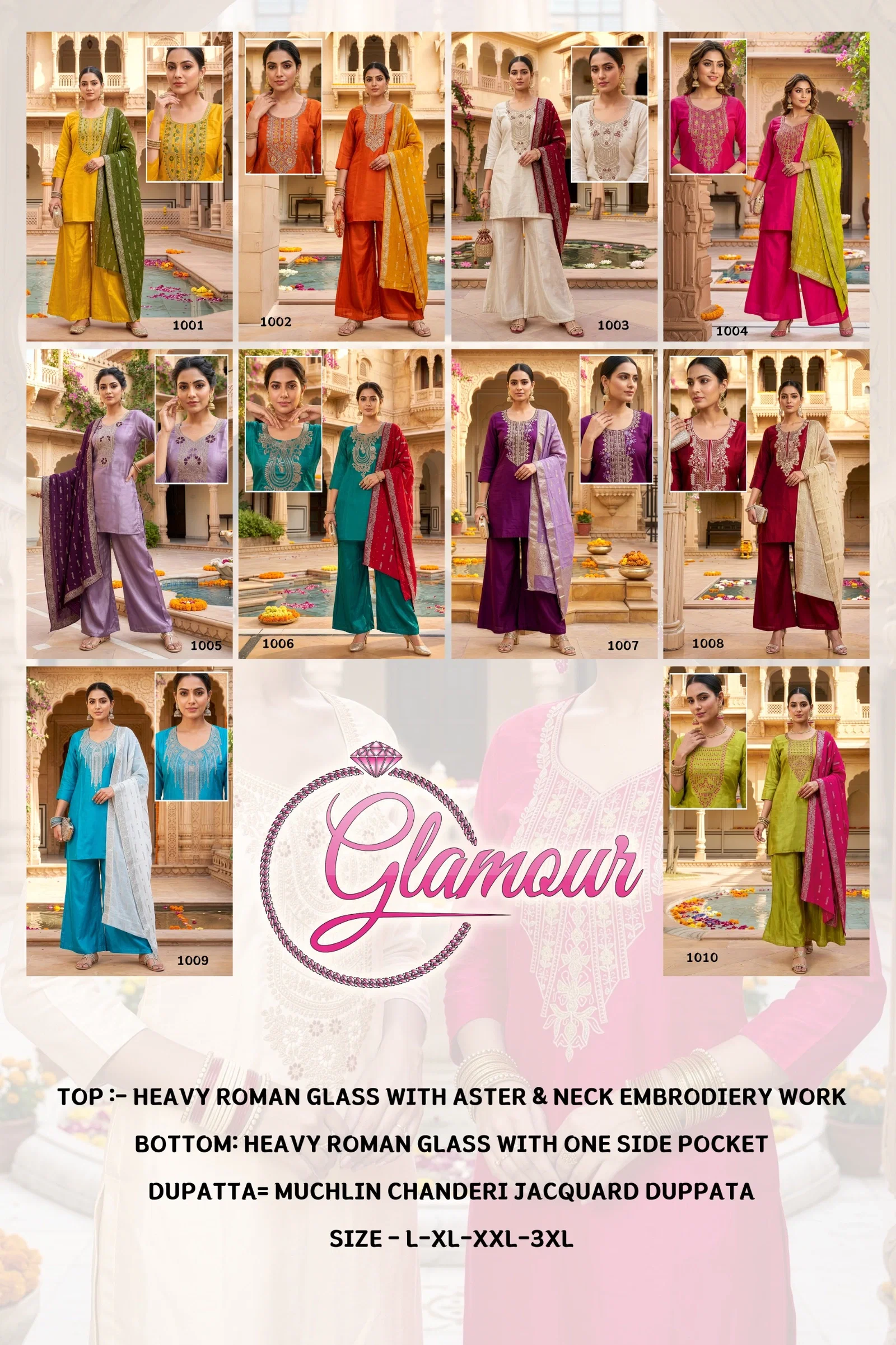 Dnp Glamour Roman Glass Top Bottom With Dupatta Wholesale 3 Beautiful Dnp Glamour Roman Glass Top Bottom With Dupatta Wholesale 2026