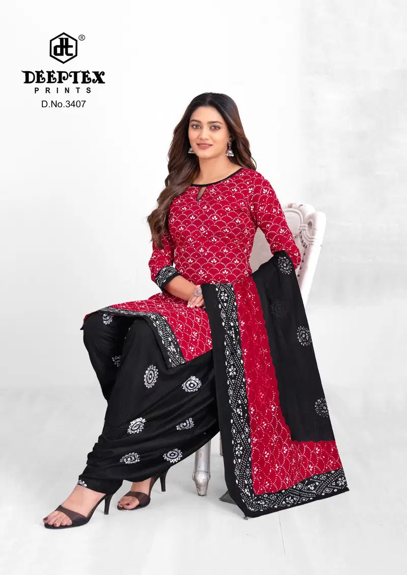 Deeptex Batik Vol 34 Cotton Printed Dress Material Collection Wholesale