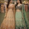 Mrudangi Rosy Premium Net With Handworked Designer Lehenga Choli Collection Wholesale