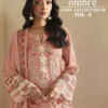Shree Ombre Lawn Collection 26 Vol 8 Chiffon Dupatta Cotton Embroidered Salwar Kameez Wholesale
