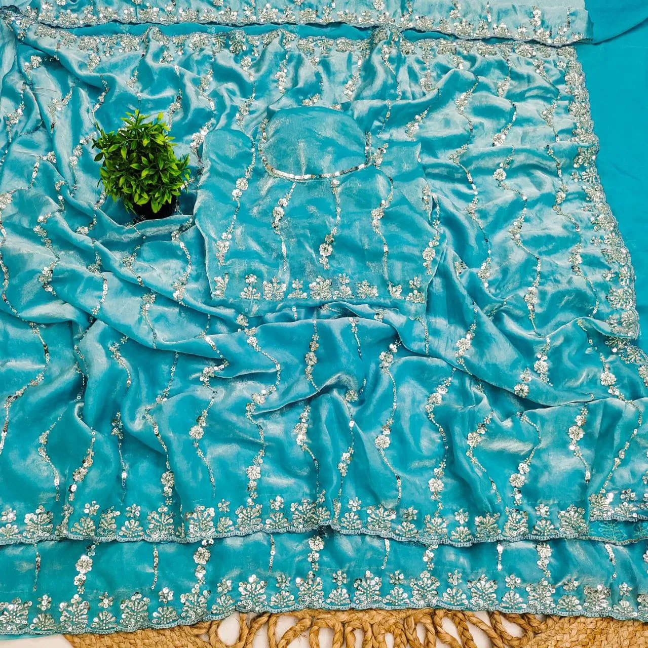 RC1 Avni Space Silk Trending Hand Work Saree Wholesale 12 RC1 Avni Space Silk Trending Hand Work Saree Wholesale